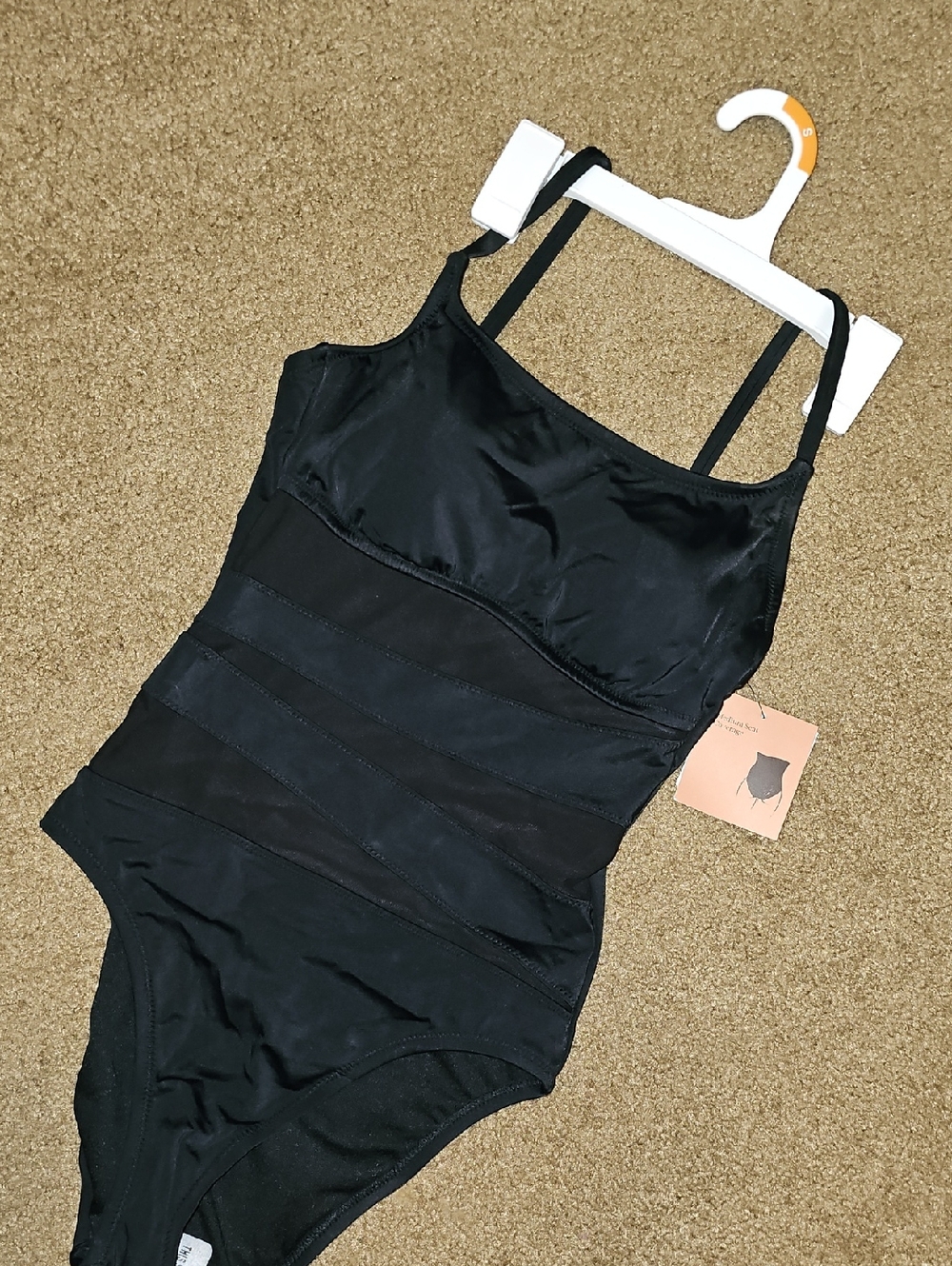 Shade & Shore Black One-Piece Swimsuit